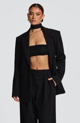 Vinnie Scarf - Black Accessories ONE SIZE Babyboo Fashion Premium Exclusive Design