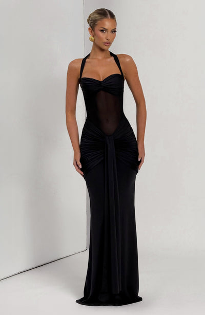 Babyboo Vixen Maxi Dress in Black Size XS