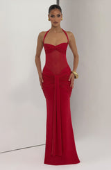 Vixen Maxi Dress - Red Dress Babyboo Fashion Premium Exclusive Design