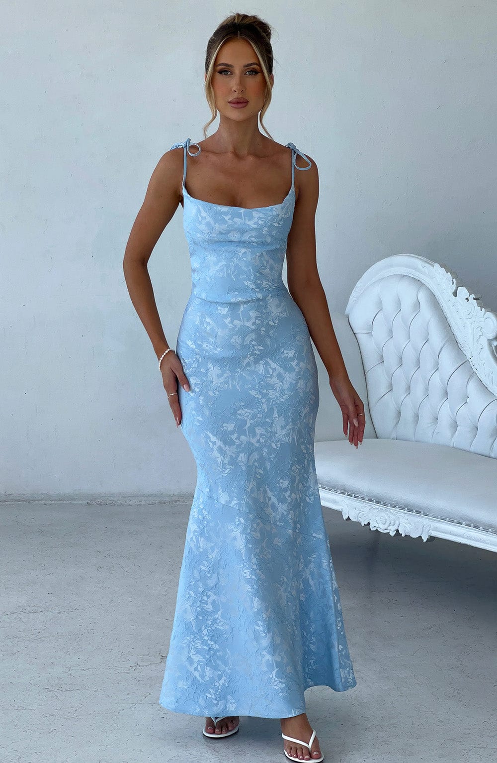 Whitney Maxi Dress - Blue Whitney Maxi Dress - Blue