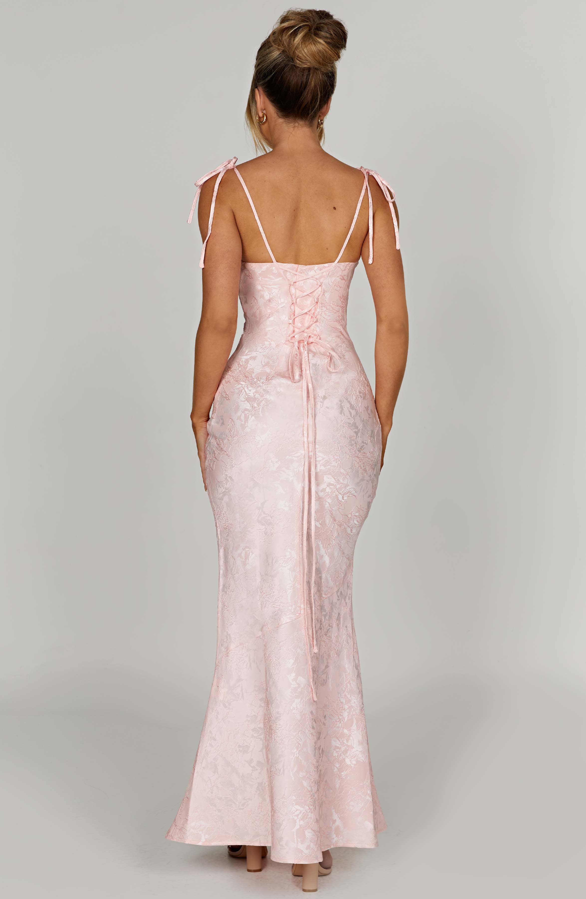 Whitney Maxi Dress Blush BABYBOO