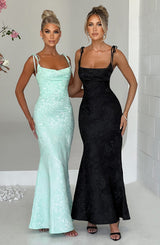 Whitney Maxi Dress - Mint Dress Babyboo Fashion Premium Exclusive Design