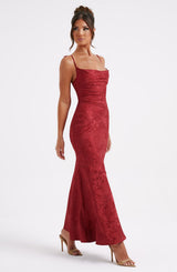 Whitney Maxi Dress - Red Dress Babyboo Fashion Premium Exclusive Design