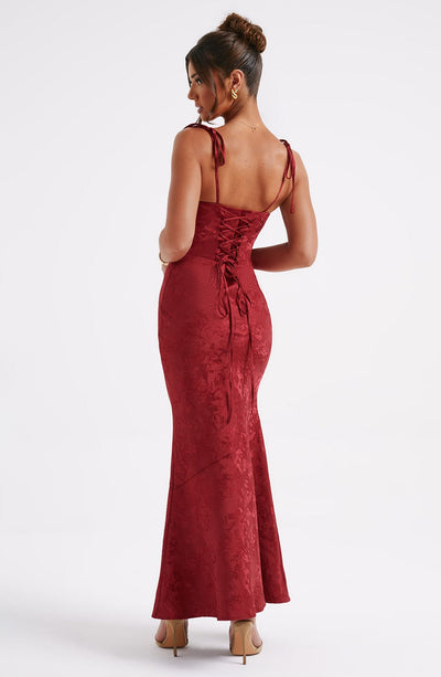 Whitney Maxi Dress - Red Dress Babyboo Fashion Premium Exclusive Design
