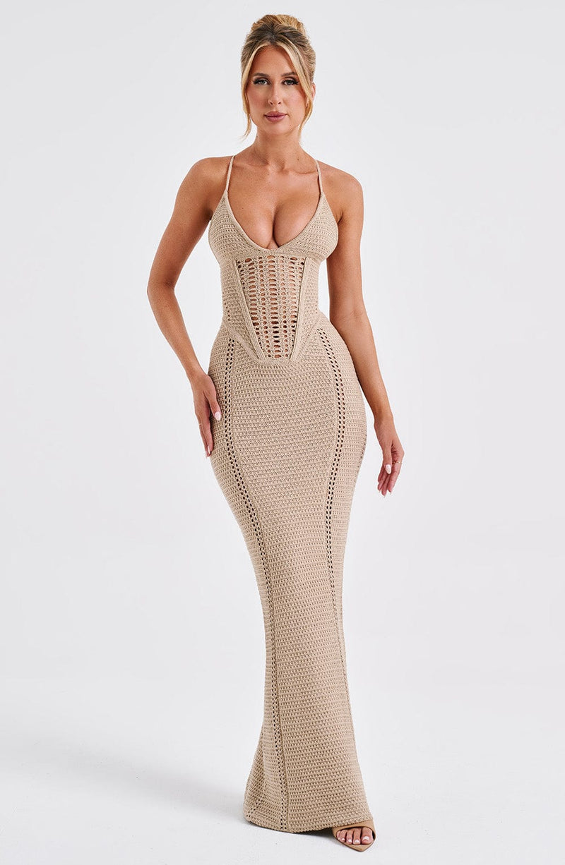 xanthe maxi dress Xanthe Navy Maxi Dress