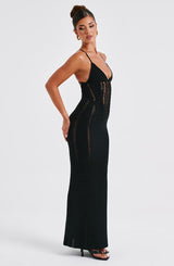 Xanthe Maxi Dress - Black Dress Babyboo Fashion Premium Exclusive Design