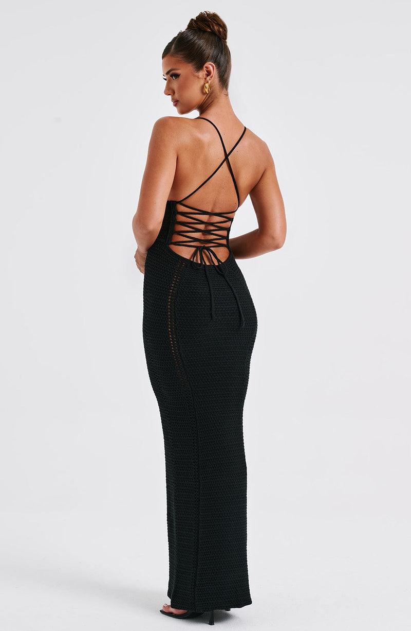 Xanthe Maxi Dress - Black Dress Babyboo Fashion Premium Exclusive Design