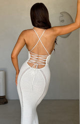 Xanthe Maxi Dress - White Dress Babyboo Fashion Premium Exclusive Design