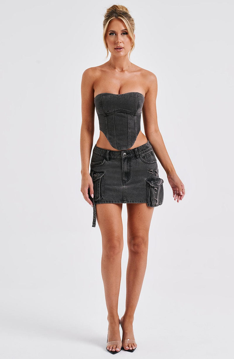 Yasie Corset - Black Tops Babyboo Fashion Premium Exclusive Design