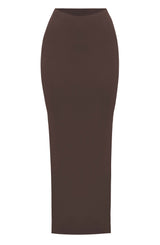 Yazmin Maxi Skirt - Chocolate Skirt Babyboo Fashion Premium Exclusive Design