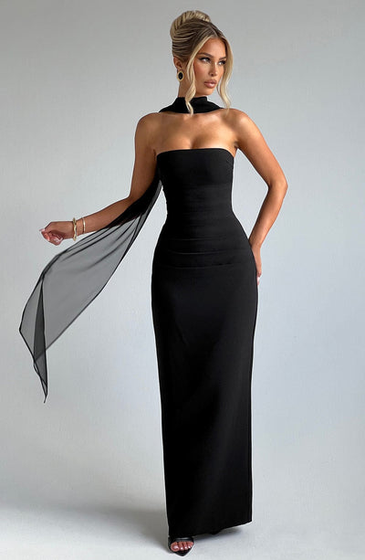 Yulia Maxi Dress - Black Yulia Maxi Dress - Black