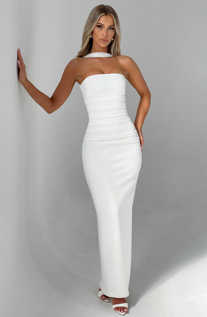 yulia maxi dress Everyones favourite dress, the Yulia maxi in plum brown