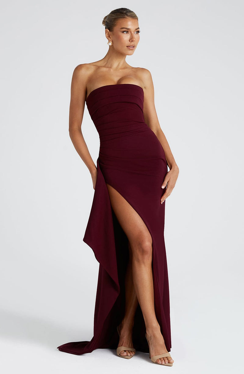 Zafira Maxi Dress - Cherry Lacquer Zafira Maxi Dress - Cherry Lacquer