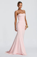 Zaria Gown - Blush Dress Babyboo Fashion Premium Exclusive Design