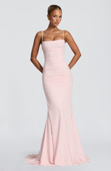 Zaria Gown - Blush Dress XS Babyboo Fashion Premium Exclusive Design