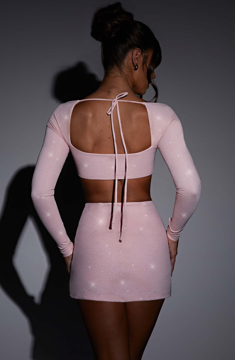 Zima Skort - Pink Sparkle Skirt Babyboo Fashion Premium Exclusive Design