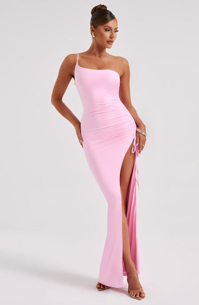 Zuri Maxi Dress - Pink Dress Babyboo Fashion Premium Exclusive Design