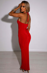 Alondra Maxi Dress - Red Babyboo Fashion Premium Exclusive Design