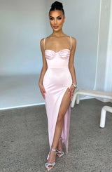 Alora Maxi Dress - Blush Babyboo Fashion Premium Exclusive Design