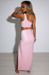 Alyssia Crop - Pink Sparkle Babyboo Fashion Premium Exclusive Design