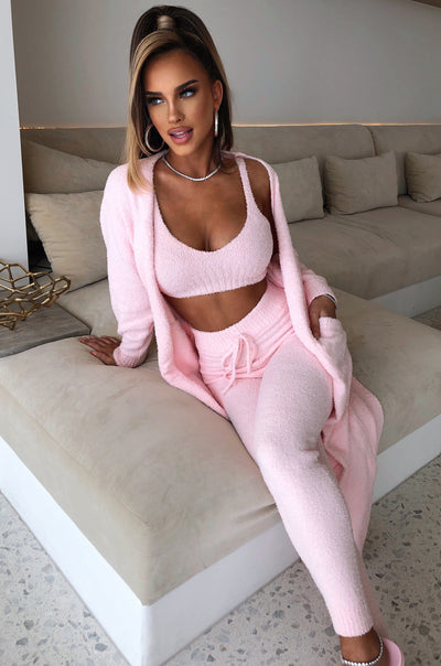 Amira Cozy Crop - Baby Pink Tops Babyboo Fashion Premium Exclusive Design