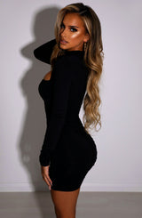 Andrea Mini Dress - Black Dress Babyboo Fashion Premium Exclusive Design