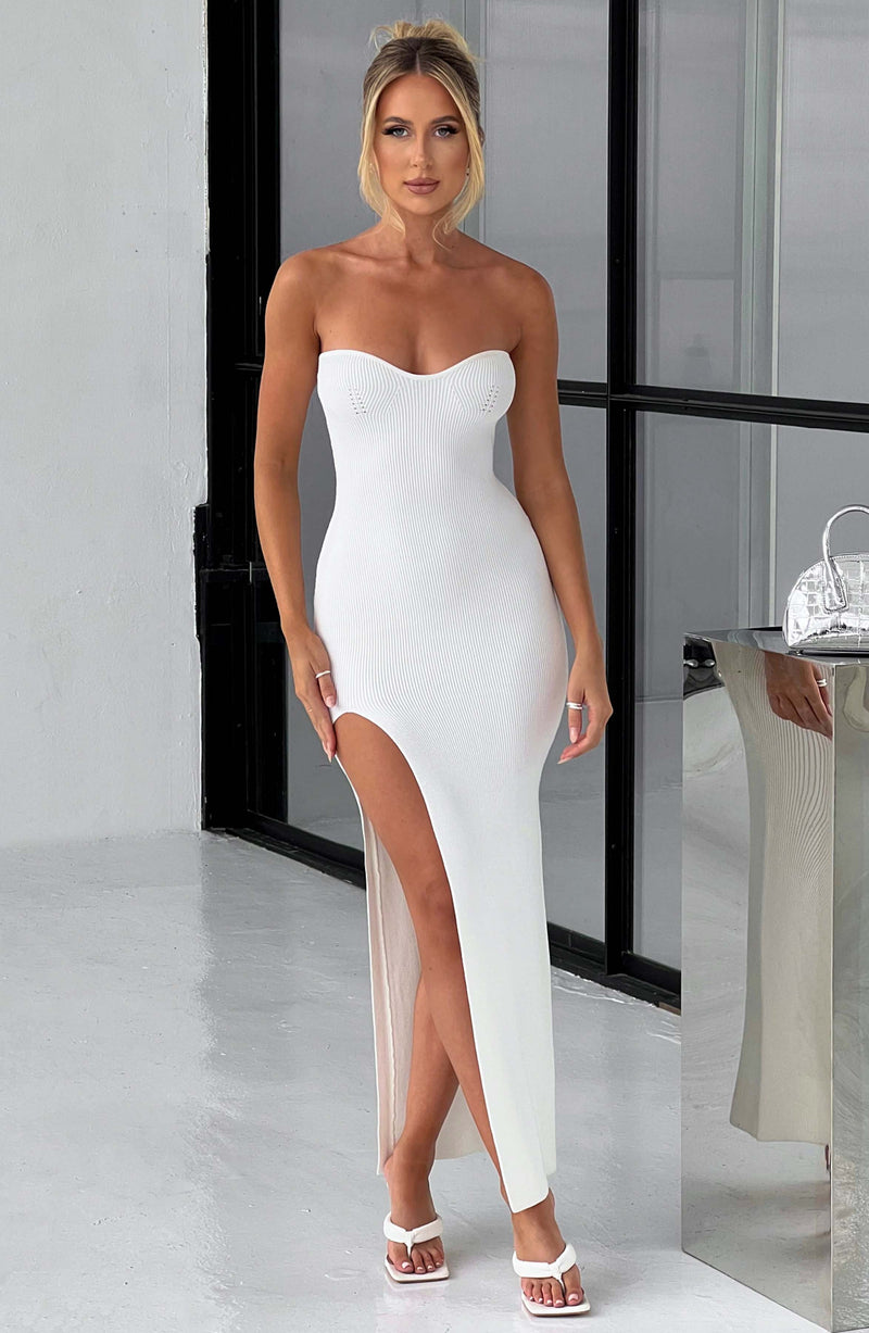 Angela Maxi Dress - White Dress XS Babyboo Fashion Premium Exclusive Design
