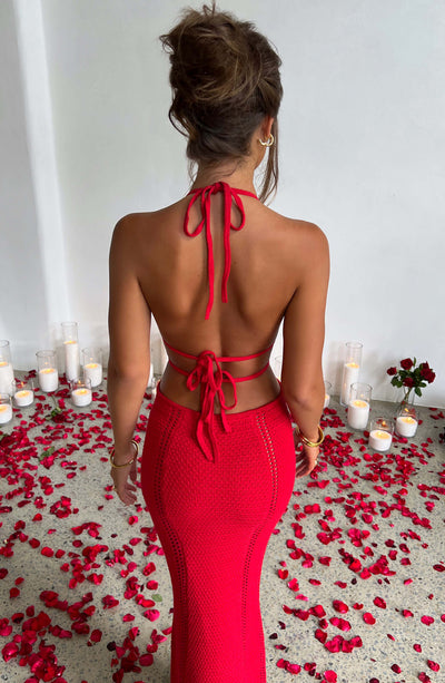 Arabella Maxi Dress - Red Dress Babyboo Fashion Premium Exclusive Design