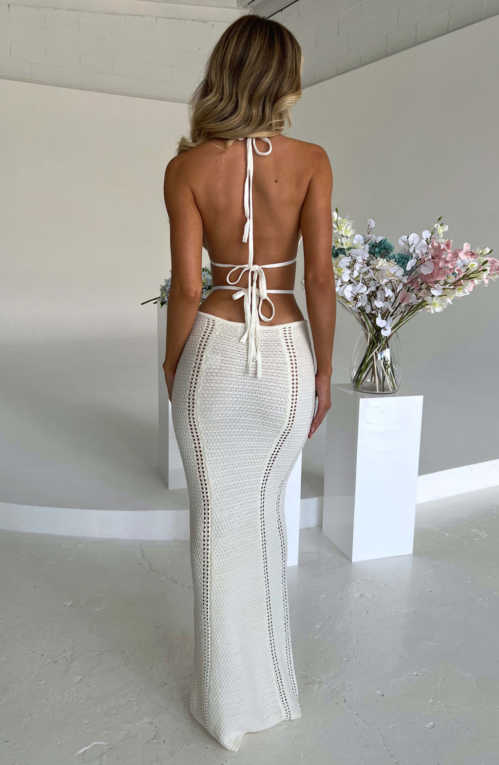 Arabella Maxi Dress - White Babyboo Fashion Arabella Maxi Dress - White Babyboo Fashion