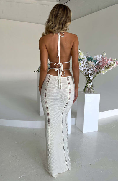 Vestido Arabella Maxi - Vestido Branco Babyboo Fashion Premium Design Exclusivo