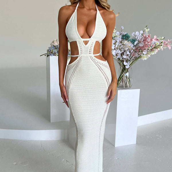 Arabella Maxi Dress - White Babyboo Fashion Arabella Maxi Dress - White Babyboo Fashion