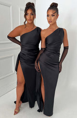 Ariel Maxi Dress - Black Dress XS Babyboo Fashion Premium Exclusive Design