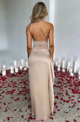 Ariel Maxi Dress - Champagne Dress Babyboo Fashion Premium Exclusive Design