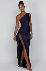 Ariel Maxi Dress - Navy Dress XS Babyboo Fashion Premium Exclusive Design