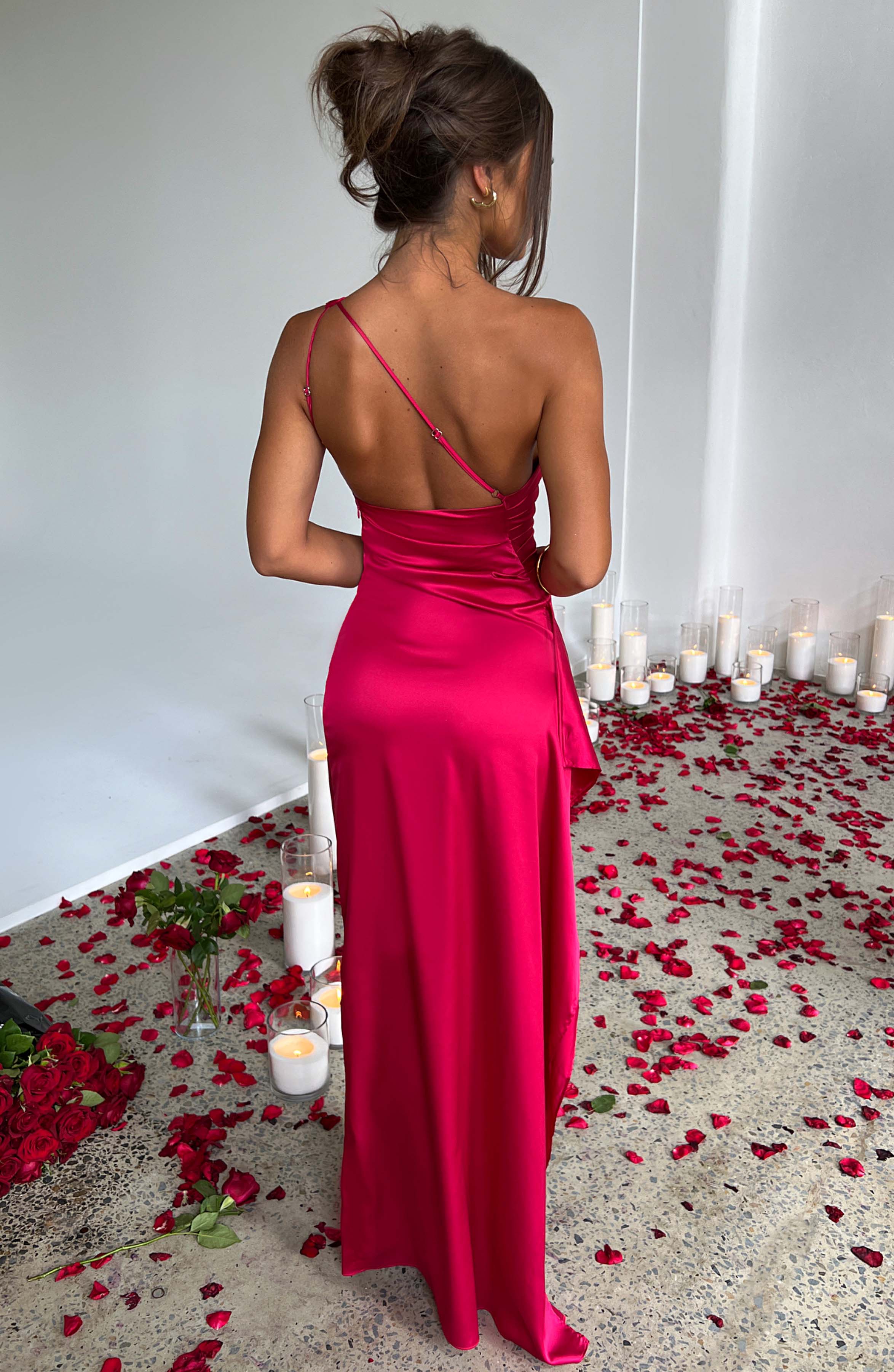 Ariel Maxi Dress - Red – BABYBOO