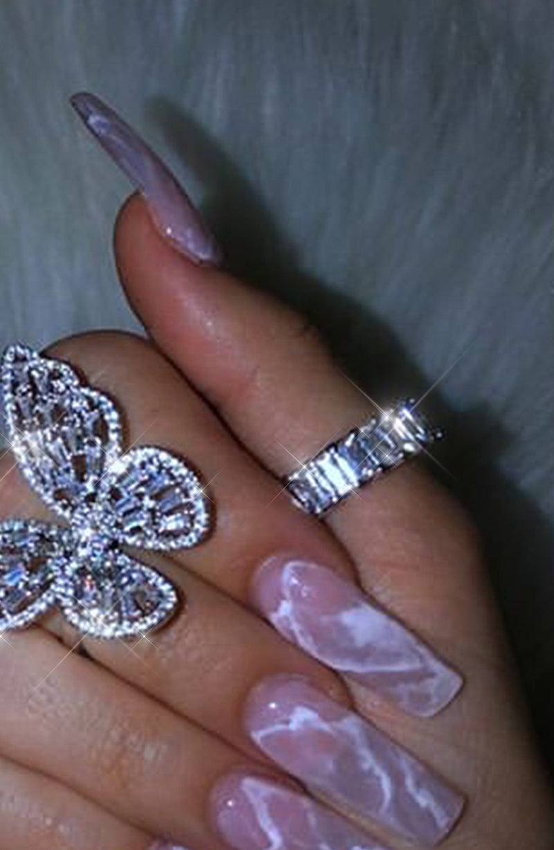 Ariel ring - Silver Accessories S Babyboo Fashion Premium Exclusive Design