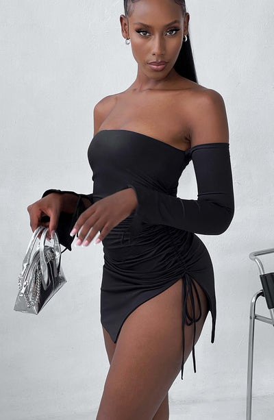 Becca Mini Dress - Black Babyboo Fashion Premium Exclusive Design