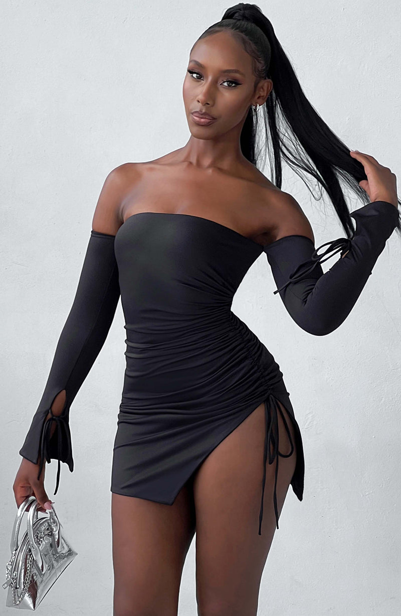 Becca Mini Dress - Black XS Babyboo Fashion Premium Exclusive Design