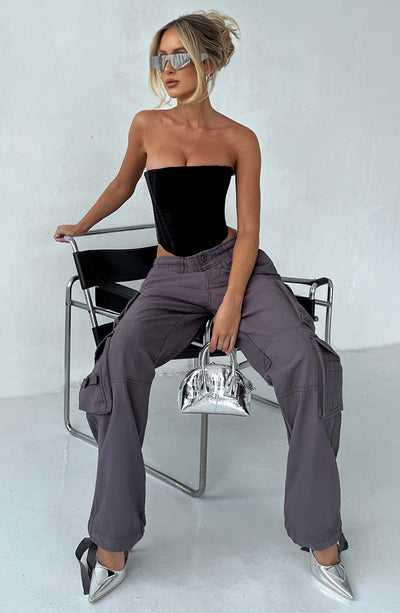 Cami Corset - Black Tops Babyboo Fashion Premium Exclusive Design