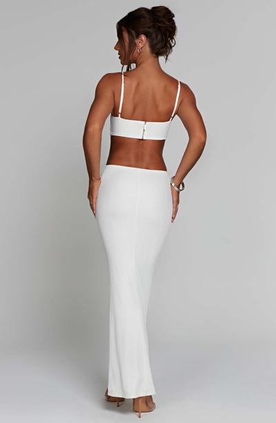 Celine Maxi Dress - White – BABYBOO