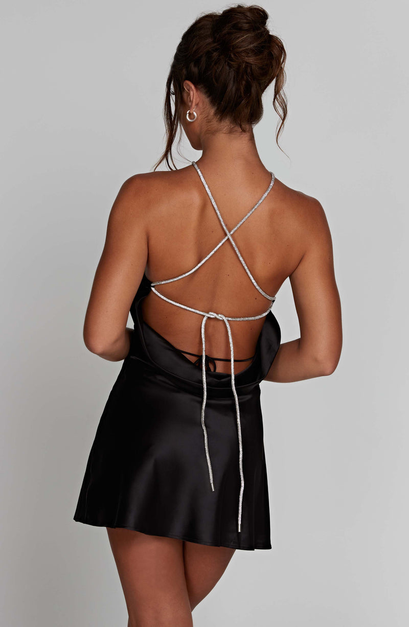 Chiara Mini Dress - Black Dress Babyboo Fashion Premium Exclusive Design