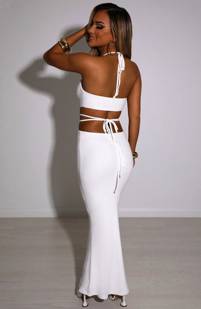 Clarissa Maxi Dress - White Babyboo Fashion Premium Exclusive Design