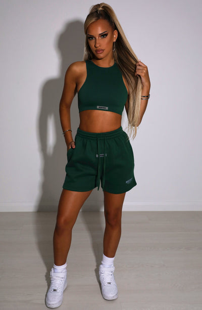 Cora Luxe Shorts - Emerald Babyboo Fashion Premium Exclusive Design
