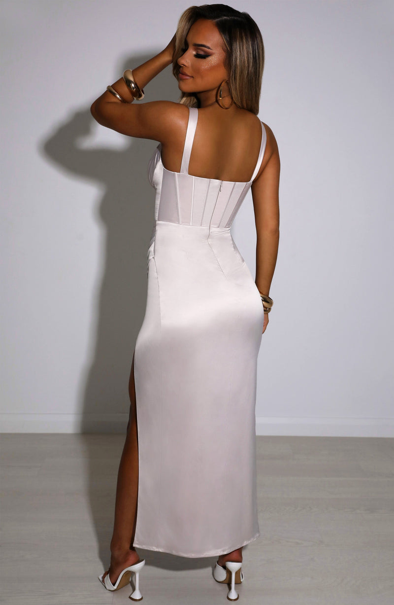 Cordelia Maxi Dress - Champagne Babyboo Fashion Premium Exclusive Design
