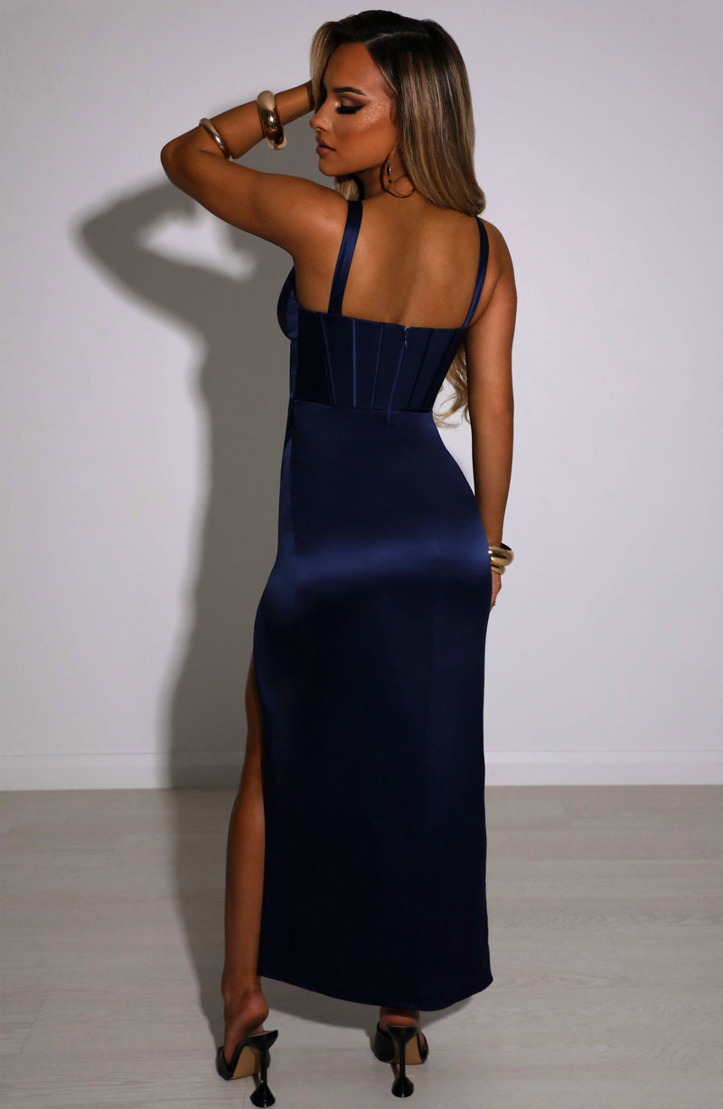 Cordelia Maxi Dress - Navy Babyboo Fashion Premium Exclusive Design