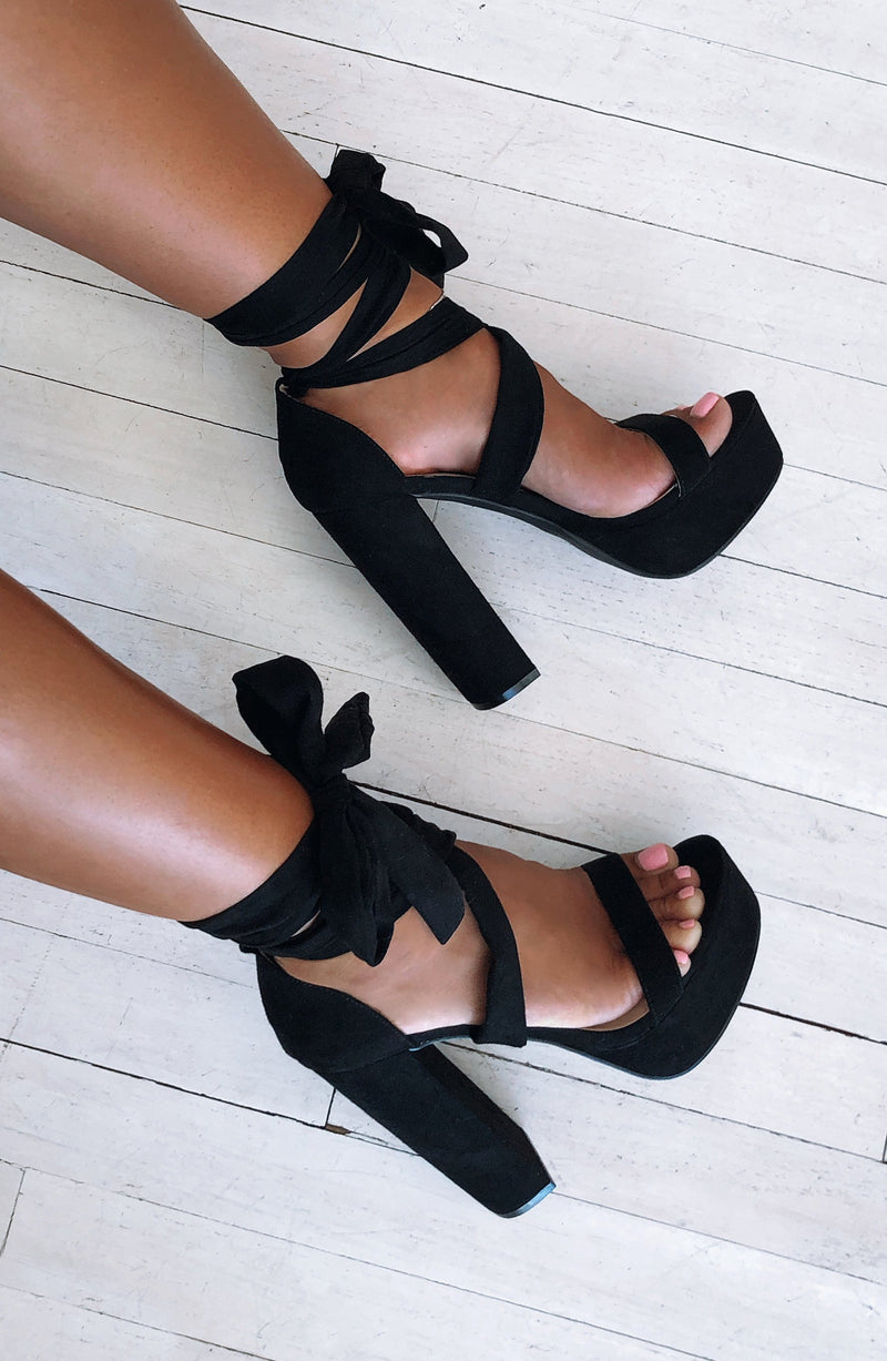 Danica Block Heels - Black Accessories 5 Babyboo Fashion Premium Exclusive Design
