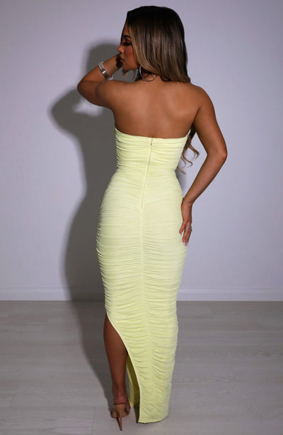Demi Maxi Dress - Lime Babyboo Fashion Premium Exclusive Design