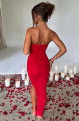 Demi Maxi Dress - Red Dress Babyboo Fashion Premium Exclusive Design