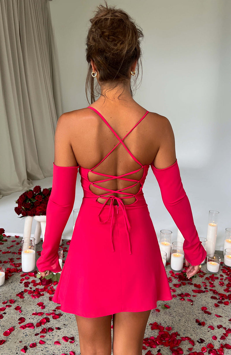 fiona mini dress Elliatt - Fiona Off The Shoulder Mini Dress