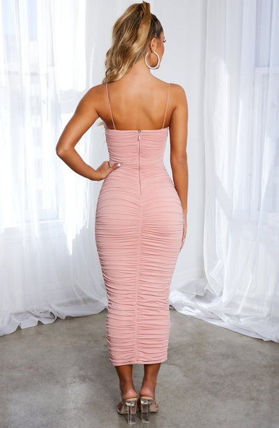 Haven Maxi Dress - Dusty Pink Dress Babyboo Fashion Premium Exclusive Design